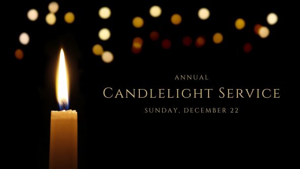 Annual Candlelight Service 2024