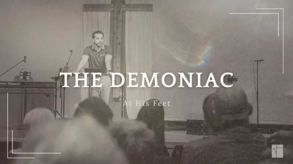 The Demoniac At His Feet
